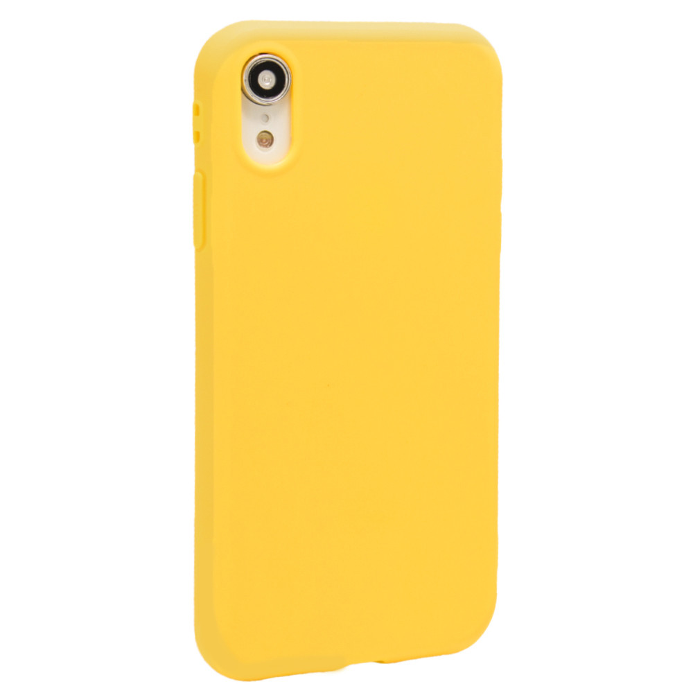 Jelly TPU Cover Case iPhone Xr — Yellow