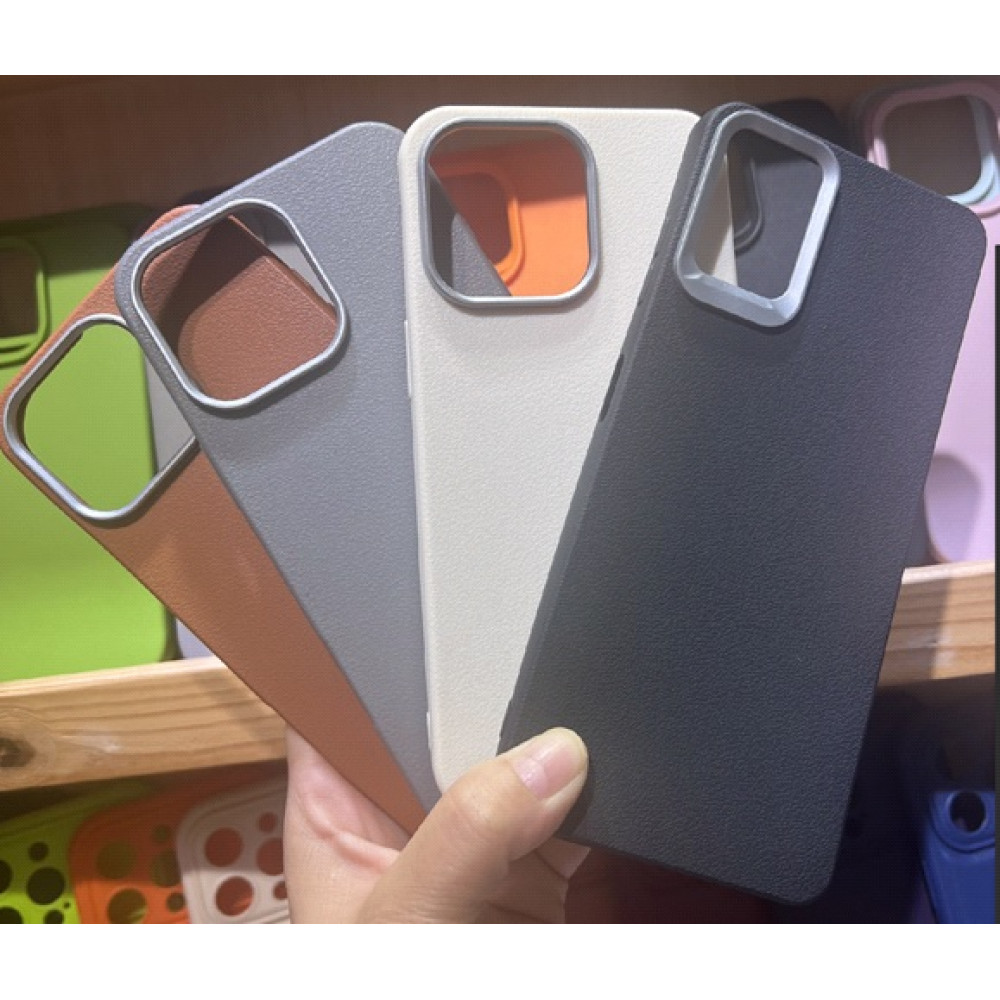 Stucco silicon Case — Redmi Note 13 Pro 4G — Grey