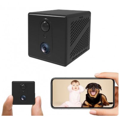 IP Camera mini HD 4G S-10 с SIM-картой, 3 МП, 3000 мАч обнаружение человека, Wi-Fi