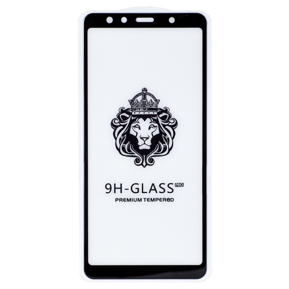 Захисне скло Full Glue 9H — Samsung A9 2018 Black