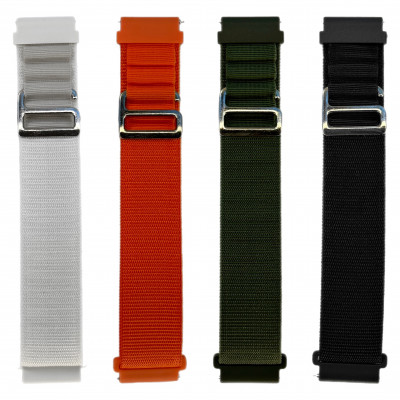 Купить Ремінець Alpine Loop Band Універсальний 20 mm &mdash; Black Ц-000074094 - KMT5