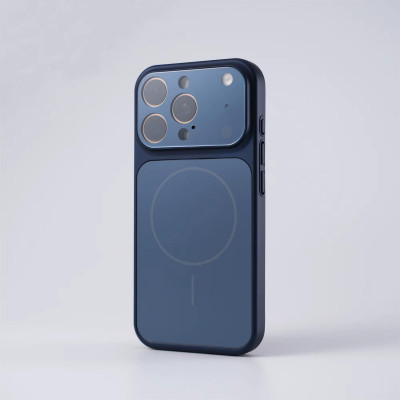 AG Glass Case With MagSafe &mdash; iPhone 16 Pro Max &mdash; Blue
