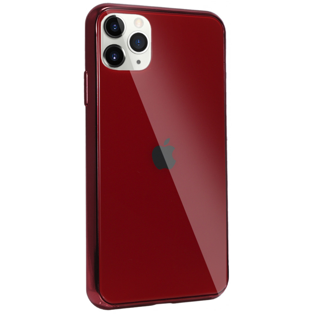 Glass TPU Case iPhone Xs Max — 02 Red