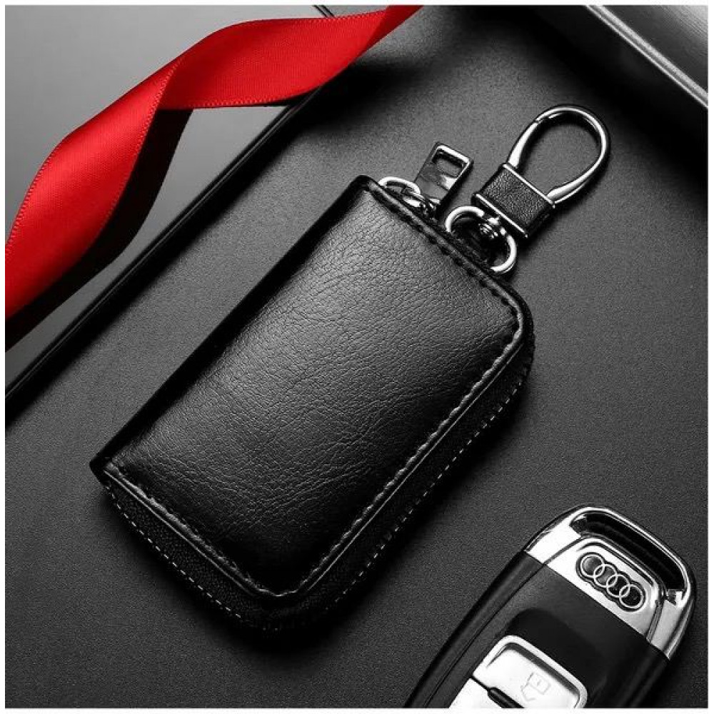 Key storage bag Wallet — Black