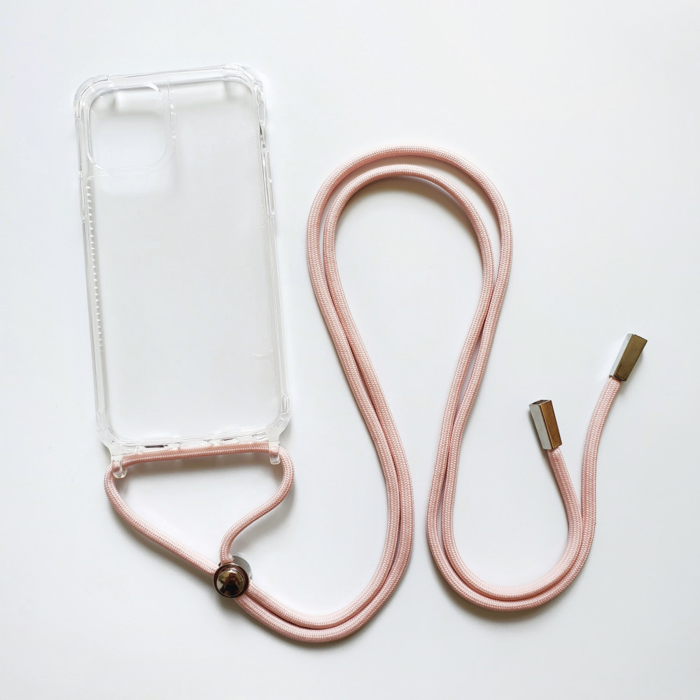 Cord TPU Case — iPhone 12 6.1" ; 12 Pro 6.1"  — Pink Sand