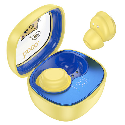 Bluetooth гарнітура TWS Hoco EW111 &mdash; Yellow