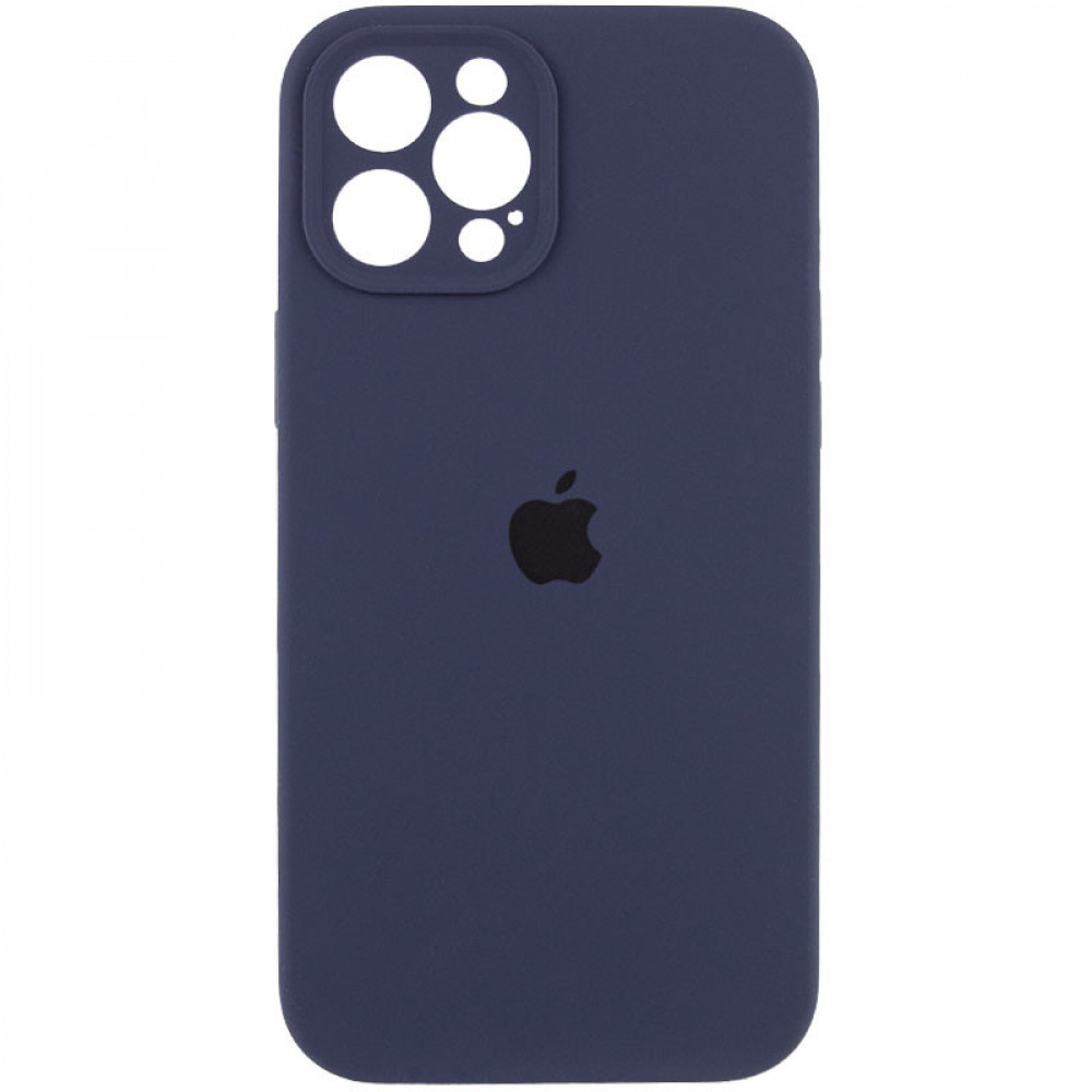 Original Silicone Case with protective camera — iPhone 16 Pro — Midnight Blue (63)