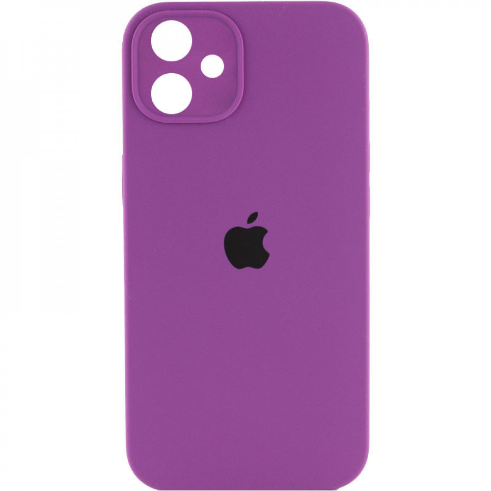 Original Silicone Case with protective camera — iPhone 16 Pro — Deep Purple (71)