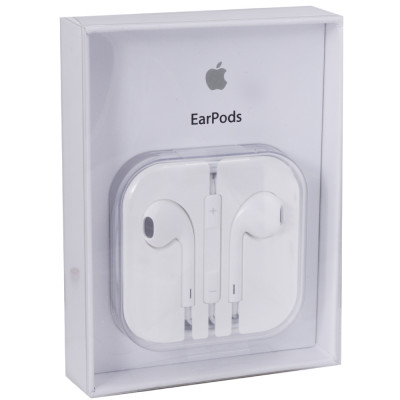 Купить Навушники з мікрофоном 3.5mm  Earpods Copy White Ц-000033588 - KMT5