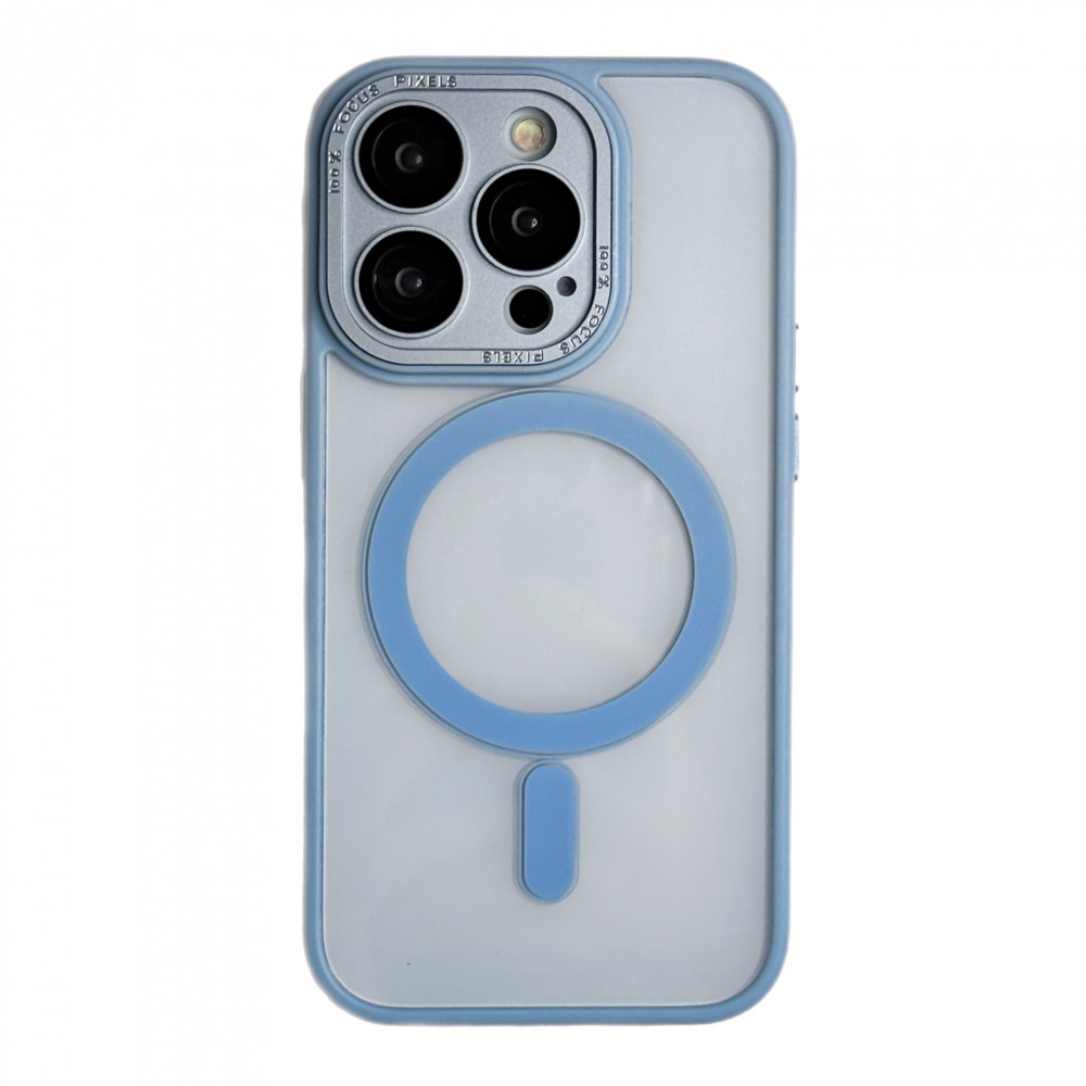 Protective camera Clear Case with MagSafe iPhone 13 Pro — Sierra Blue