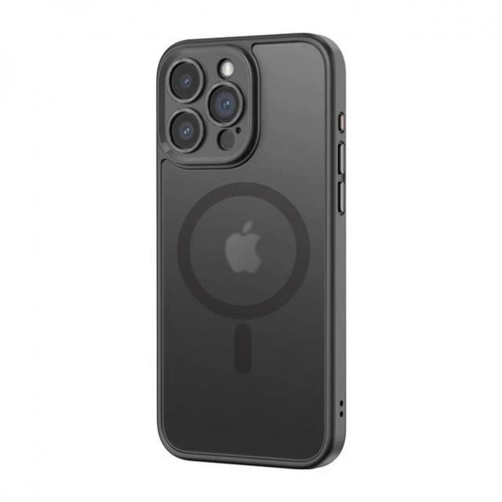 Rock Guard Anti-drop Series TPU Case with Magsafe iPhone 15 Pro — Titanium Black