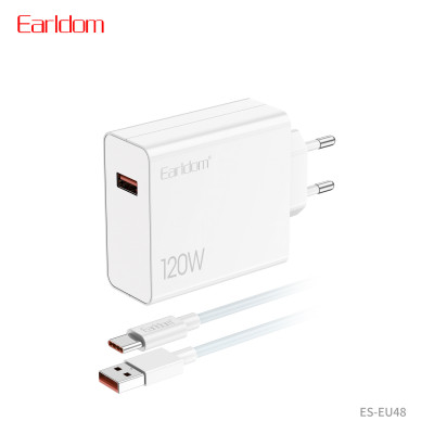 Home Charger | 120W | 1U | USB C Cable (1m) &mdash; Earldom ES-EU48