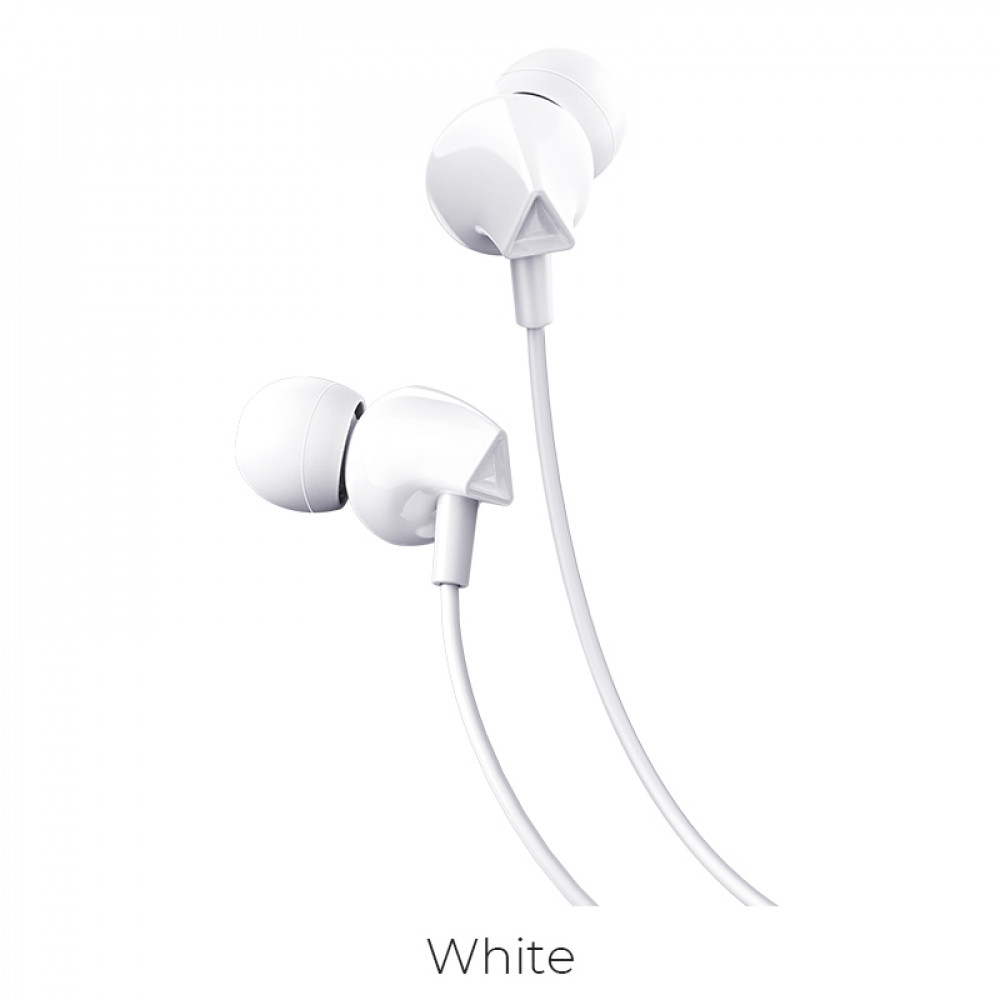 Навушники з мікрофоном 3.5mm  Hoco M60 Perfect sound universal — White