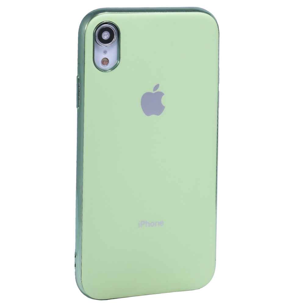 Matte Silcone Case iPhone Xr — Light Green