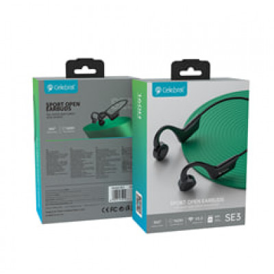 Купить Навушники Bluetooth Celebrat SE3 &mdash; Black Ц-000076015 - KMT5
