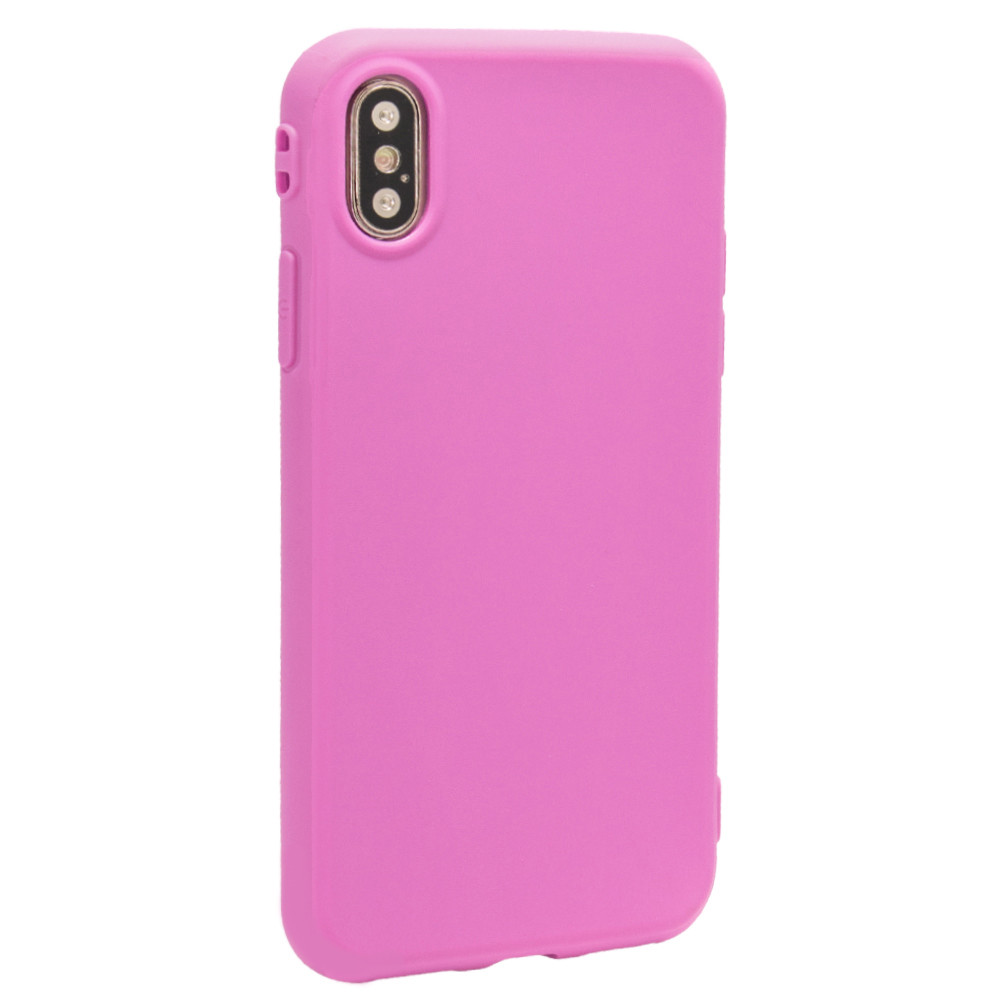 Jelly TPU Cover Case iPhone Xr — Pink