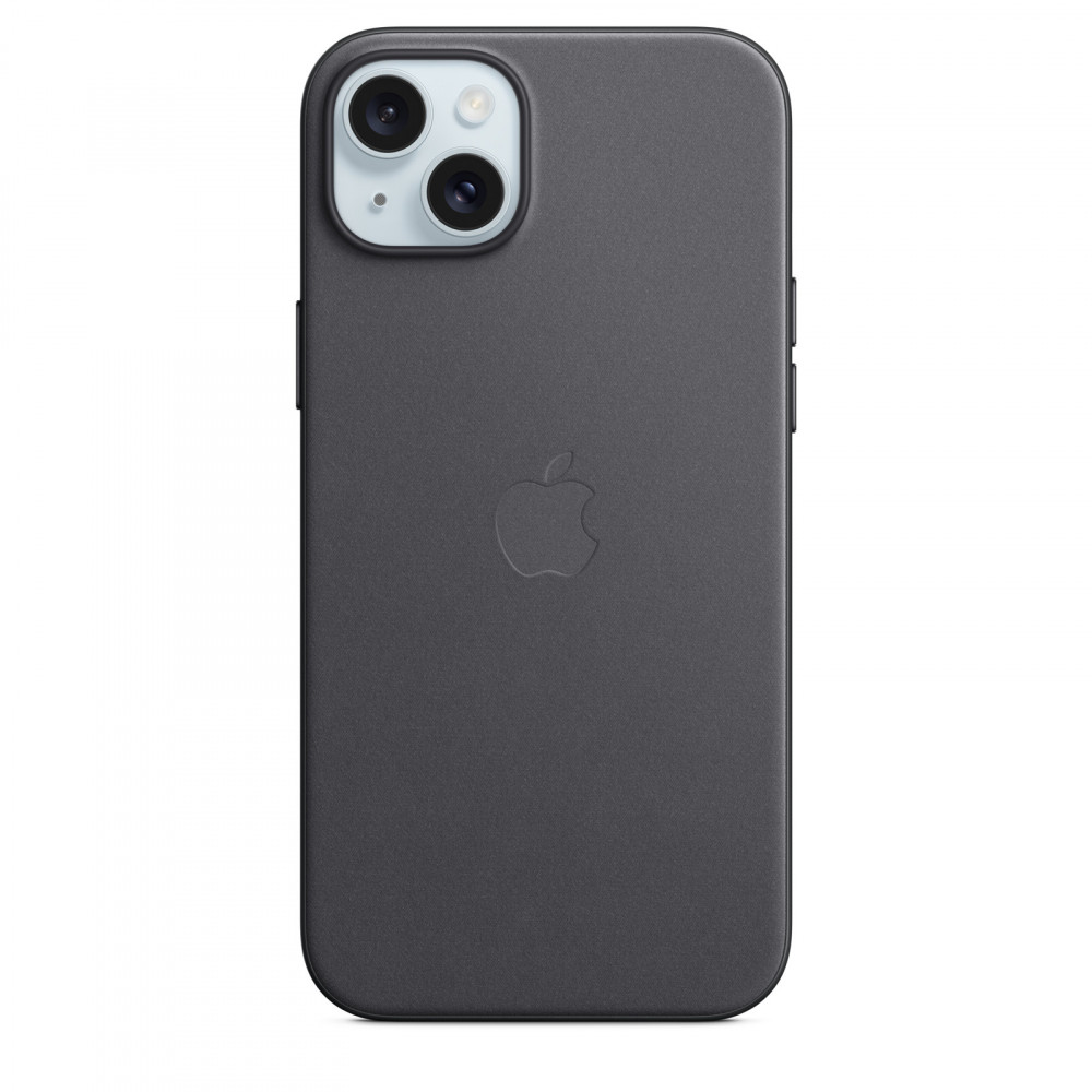 FineWoven Case with MagSafe iPhone 15 — Black