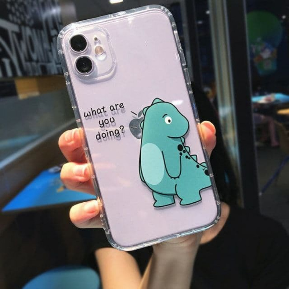 Cute Cartoon Animal Dinosaur TPU Case  iPhone 13 Pro 6.1" — Design 1