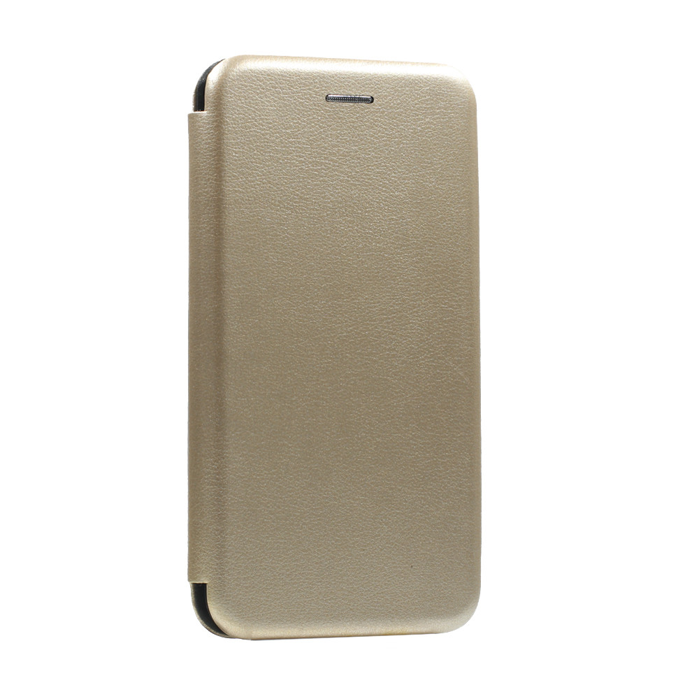 Leather Book Case Xiaomi Redmi 12C/11A/Poco C55 — Gold