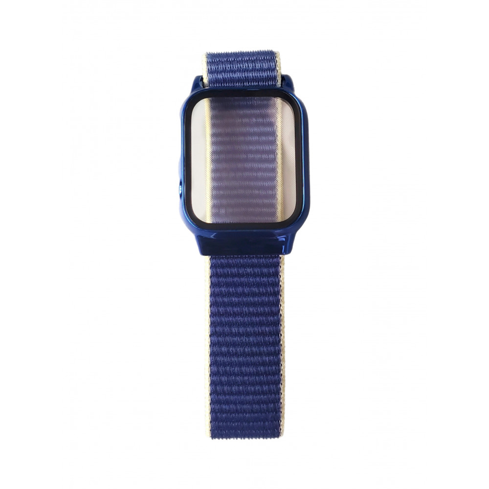 Ремінець Nylon with protective case — Apple Watch  40 mm — Dark Blue