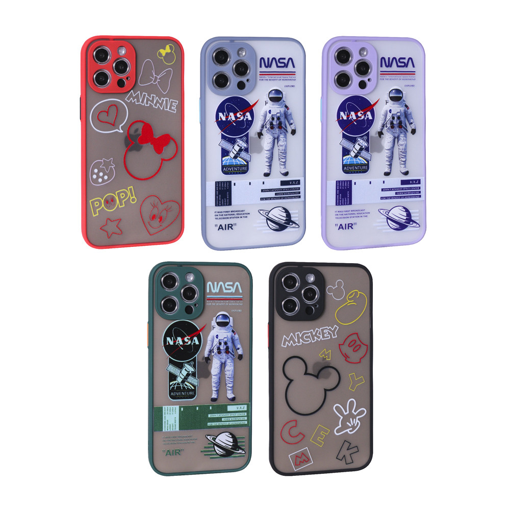 Stickers Series TPU Case iPhone 12 Mini 5.4" — Lilac