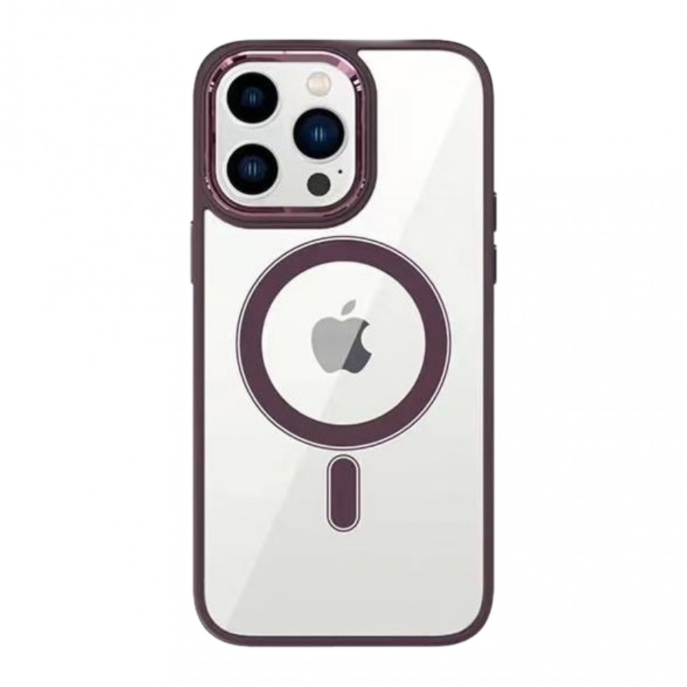 Color Clear Case with MagSafe iPhone 14 Pro — Deep Purple