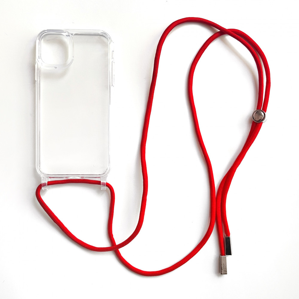 Cord TPU Case — iPhone 13 Pro Max 6.7"  — Red