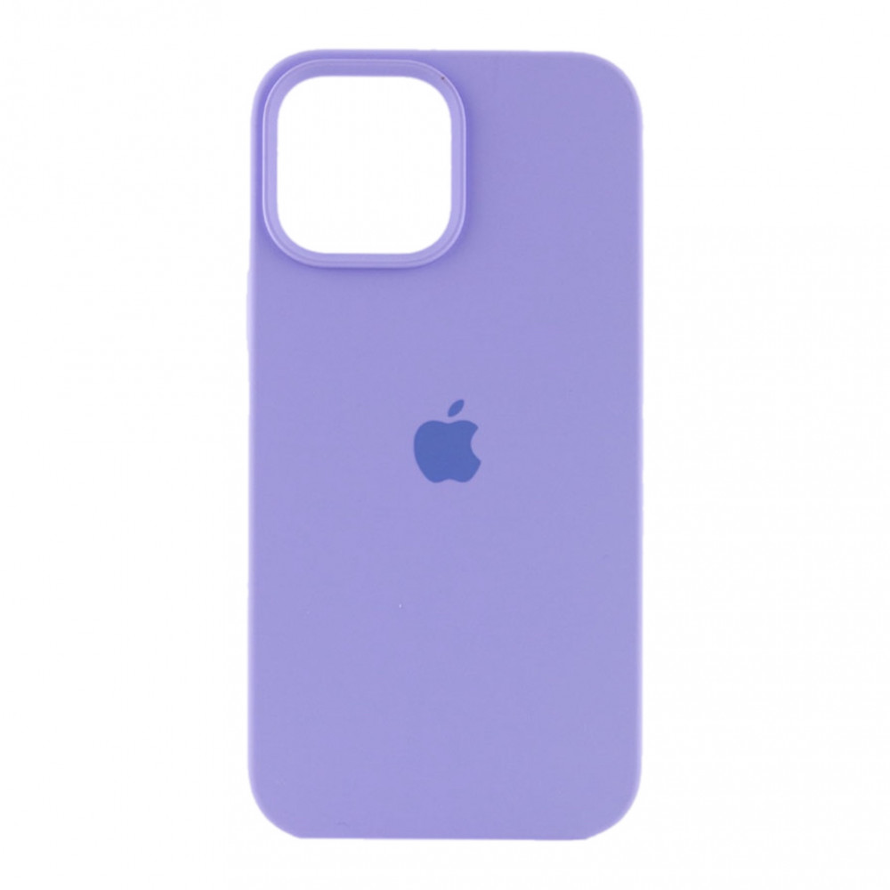 Original Silicone Case Full Size — iPhone 15 — Lavender (41)