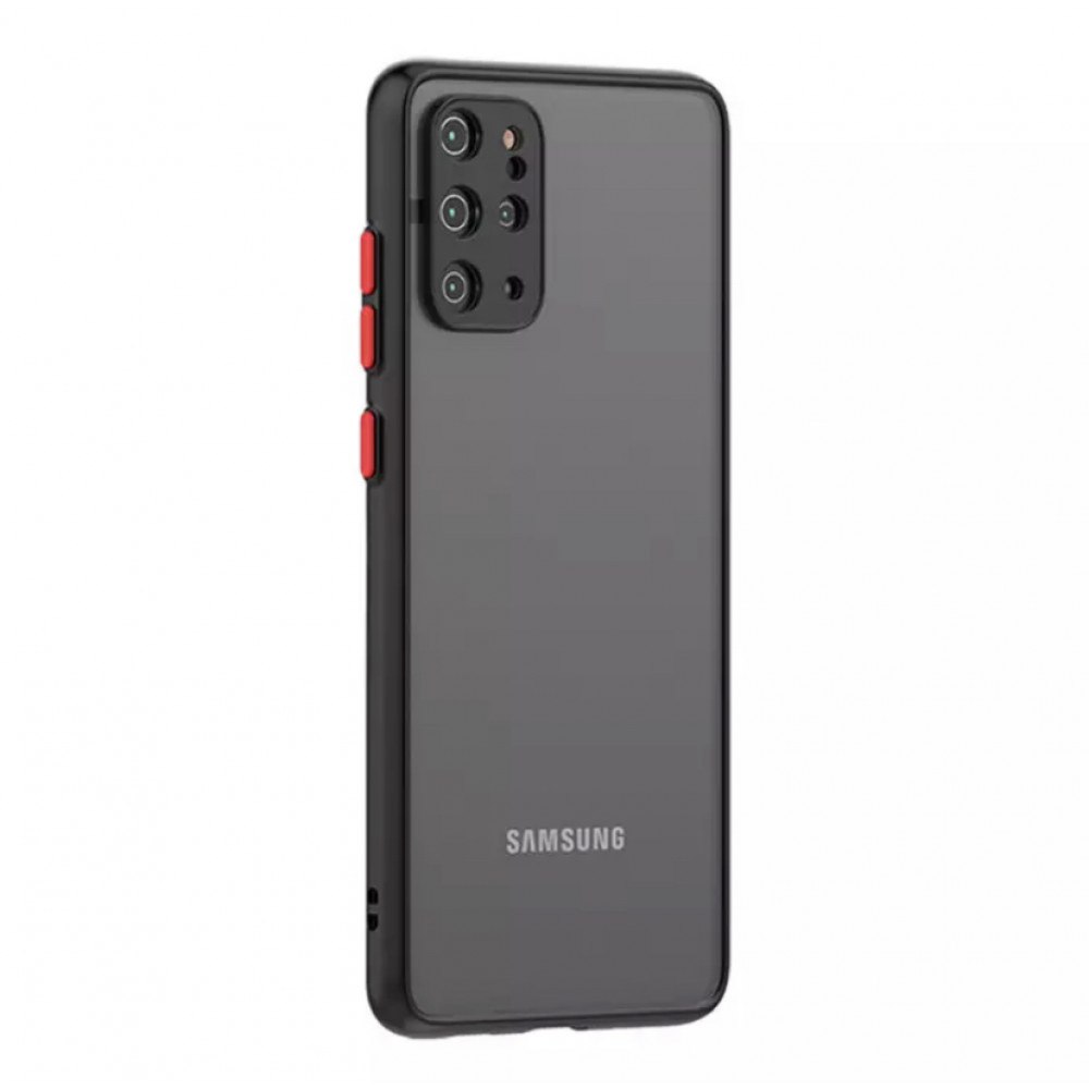 Matte TPU Plastic Case  Samsung A13 — Black