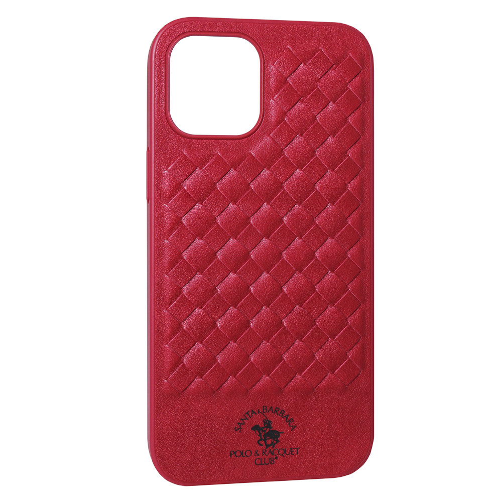 Polo Ravel Leather Case iPhone 12 Mini 5.4" — Garnet