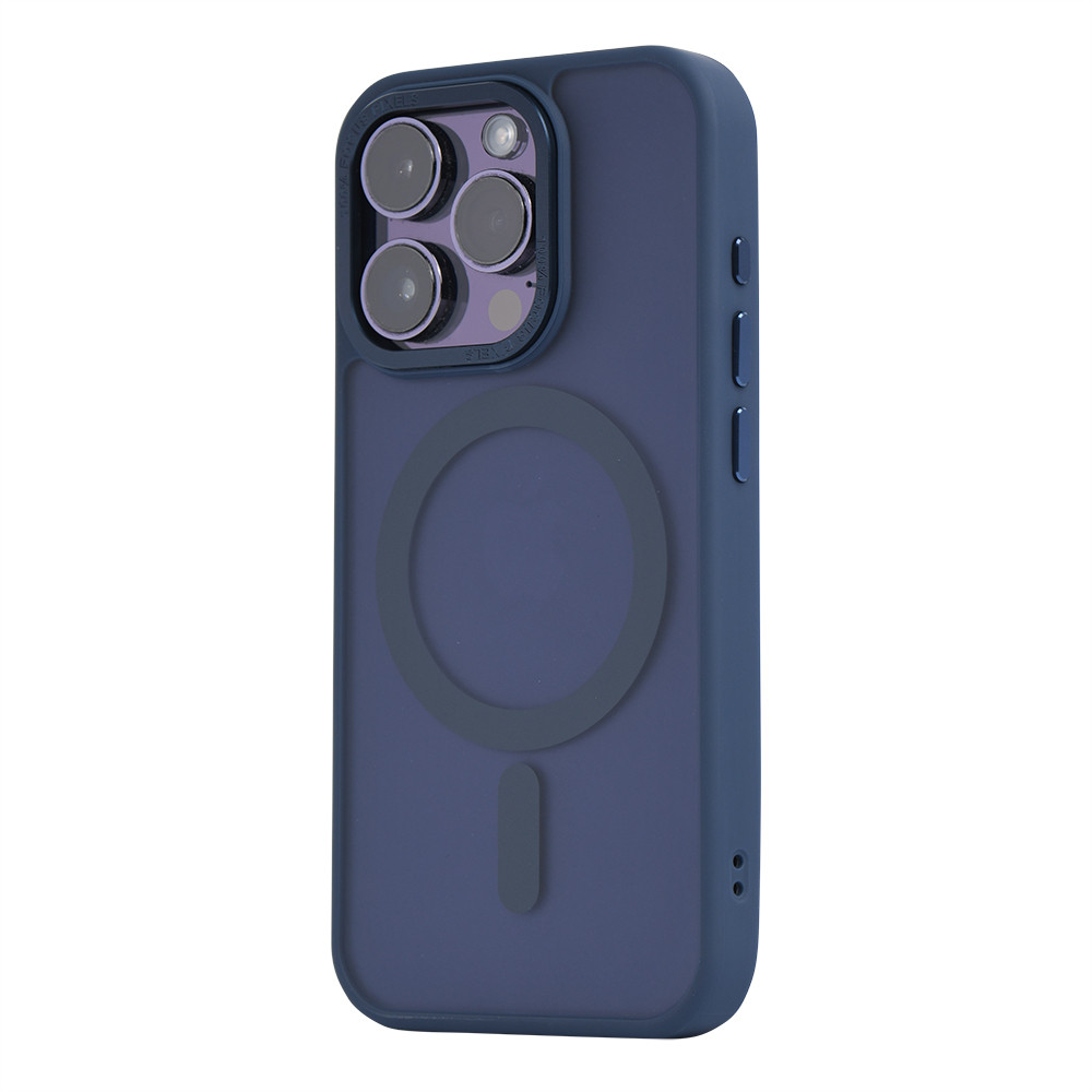 OC Matte Case With MagSafe iPhone 15 Plus — Dark Blue