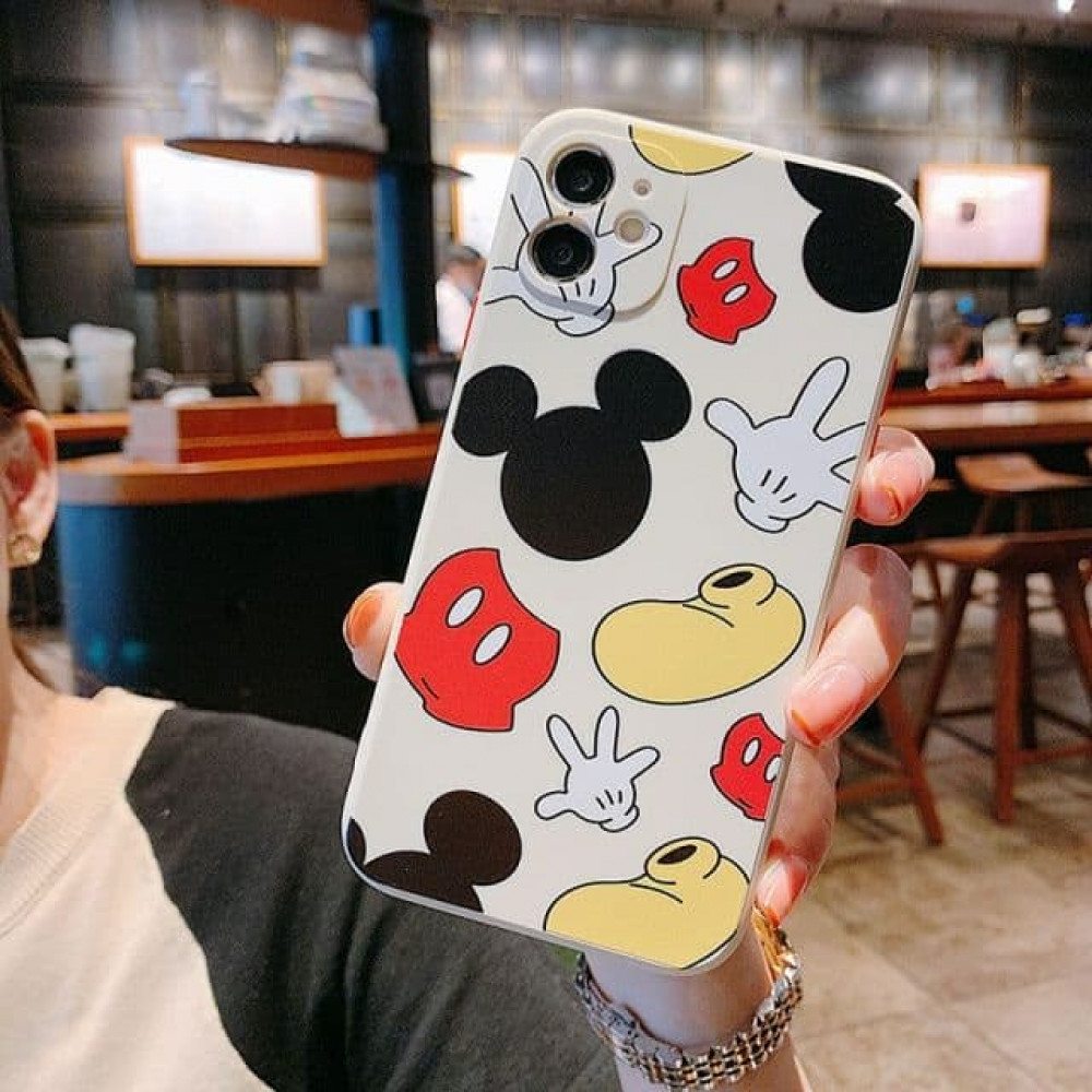 Silicone Cool Cartoon Mouse TPU Case iPhone 13 6.1" — Design 4