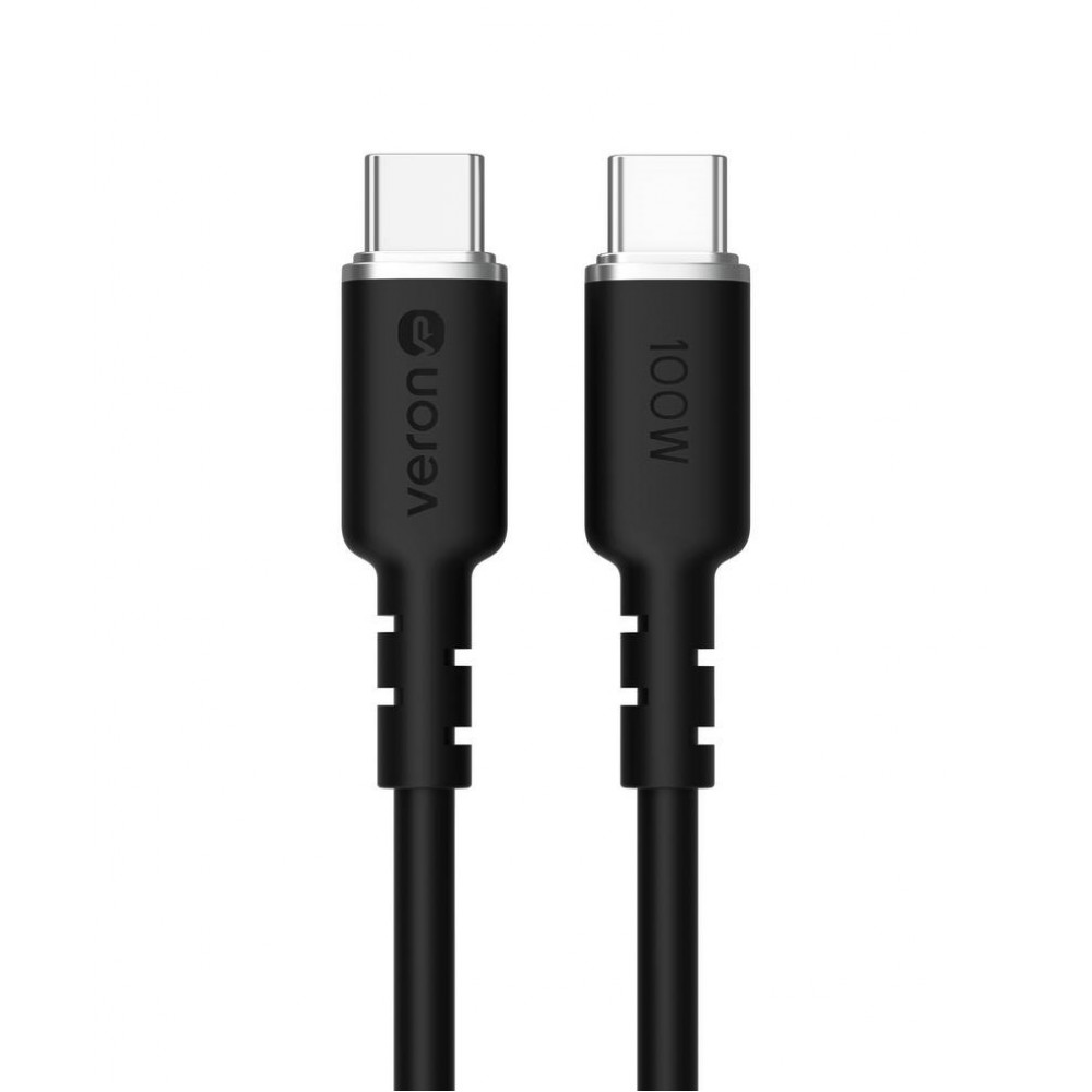 Silicone Cable USB C to C 100W PD (2m) Veron CC07