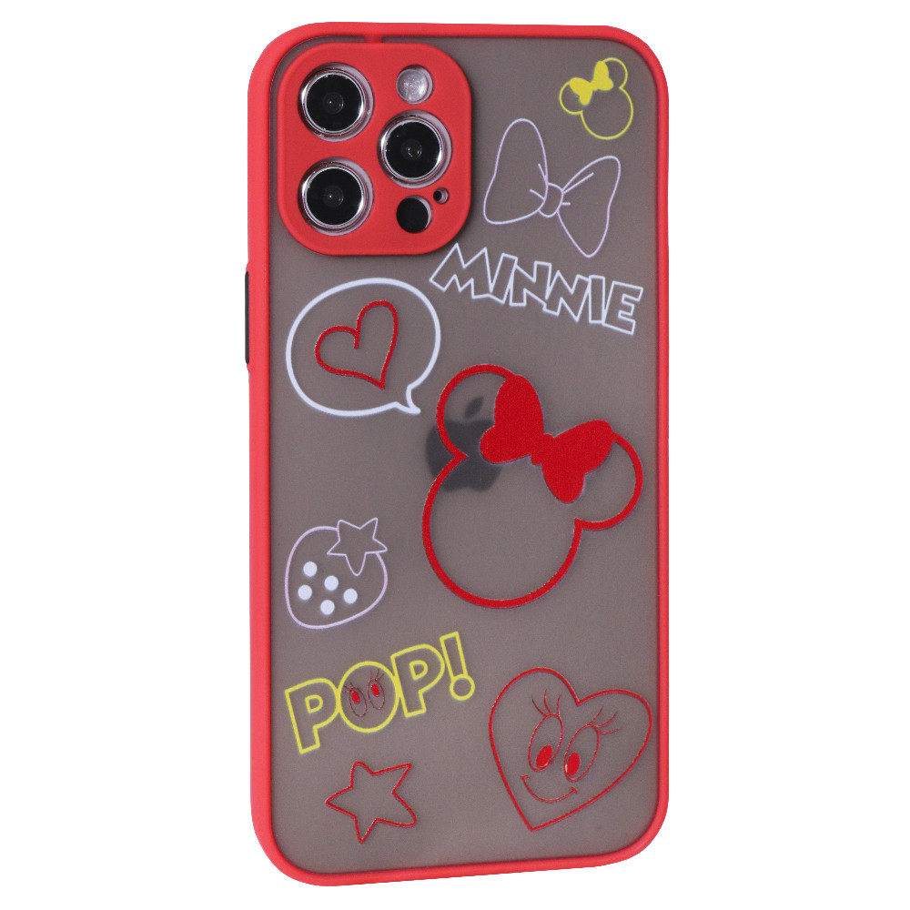 Stickers Series TPU Case iPhone 11 Pro — Red Heart