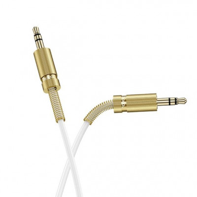 Cable Aux (1m) &mdash; Hoco UPA31 &mdash; White
