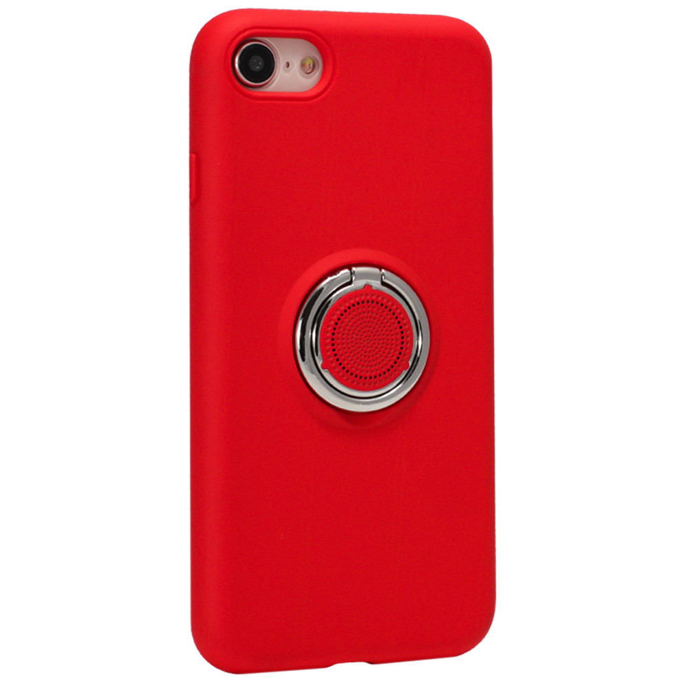 Aroma & Ring Silicone Case iPhone Xs Max — Red