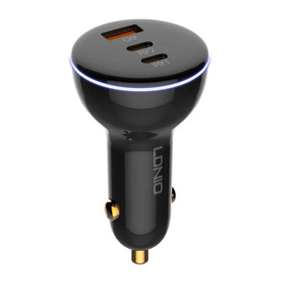 Car Charger 160W 2 PD QC3.0 Ldnio C102