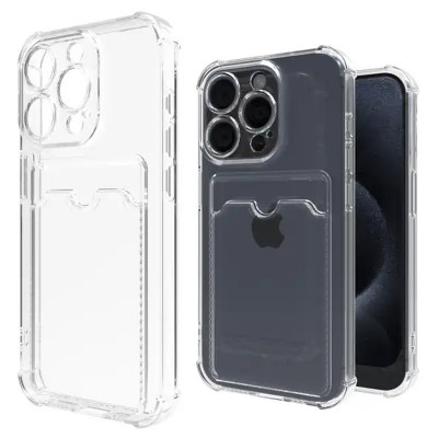 Clear Pocket TPU Case iPhone 12 Pro