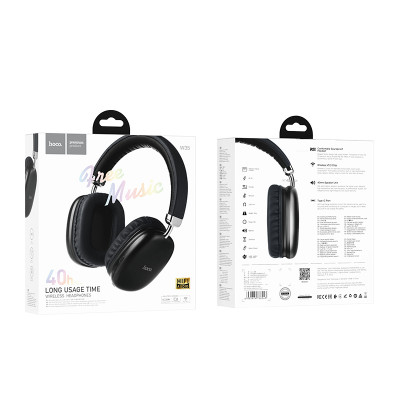 Купить Bluetooth Headphones Hoco W35 &mdash; Black Ц-000077410 - KMT5