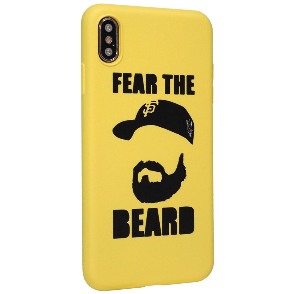 Viva Print Case  iPhone X ; iPhone XS — 03 Fear The Beard