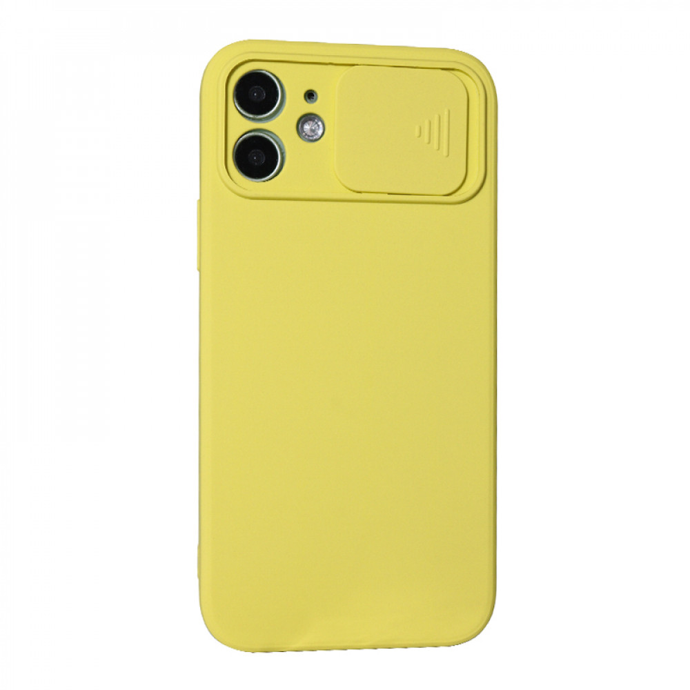 Security camera TPU Case iPhone 12 6.1" — Yellow