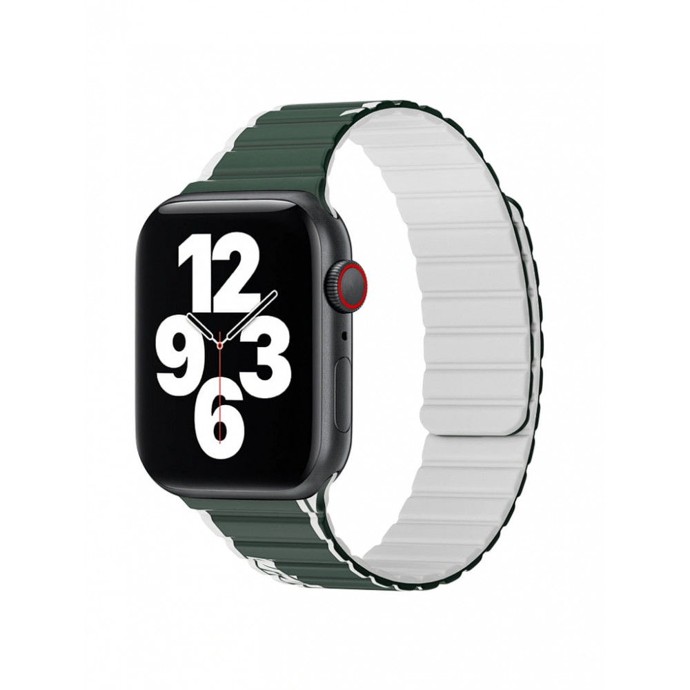 Ремінець Wiwu Wi-WB010 Apple Watch 42 44 45 49 mm — Green & Grey