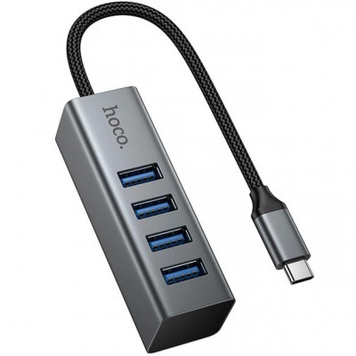 USB HUB : USB C To 4 USB &mdash; Hoco HB1C