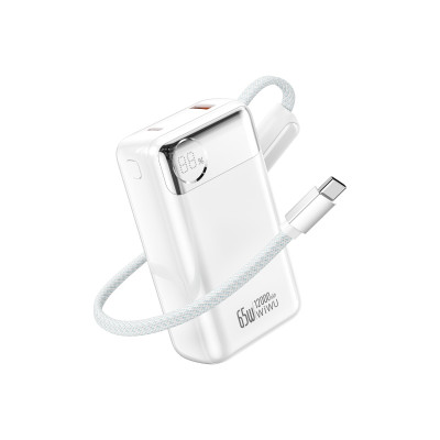 Power Bank WiWU T132, 12000 мА&middot;год, 65 Вт &mdash; White