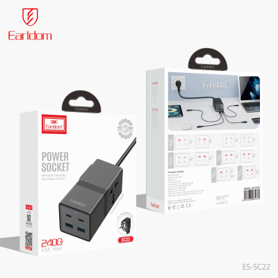 Купить Фільтр живлення 2U | 1P | 2C — Earldom ES-SC22 Ц-000081012 - KMT5