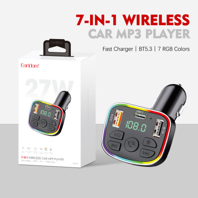 Купить Fm Modulator MP3 | Car Charger | 3.0A | 2U | 1C &mdash; Earldom ET-M117 Ц-000083535 - KMT5