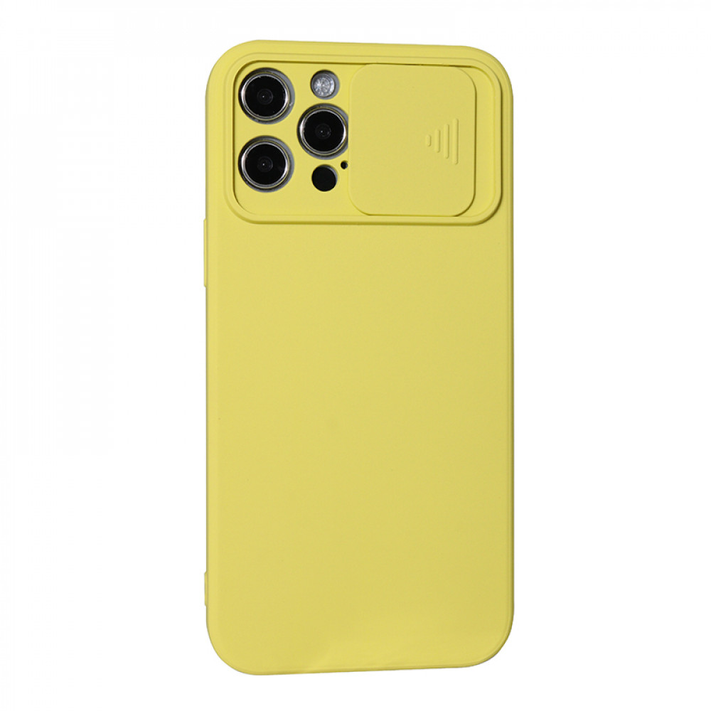 Security camera TPU Case iPhone 12 Pro Max 6.7" — Yellow