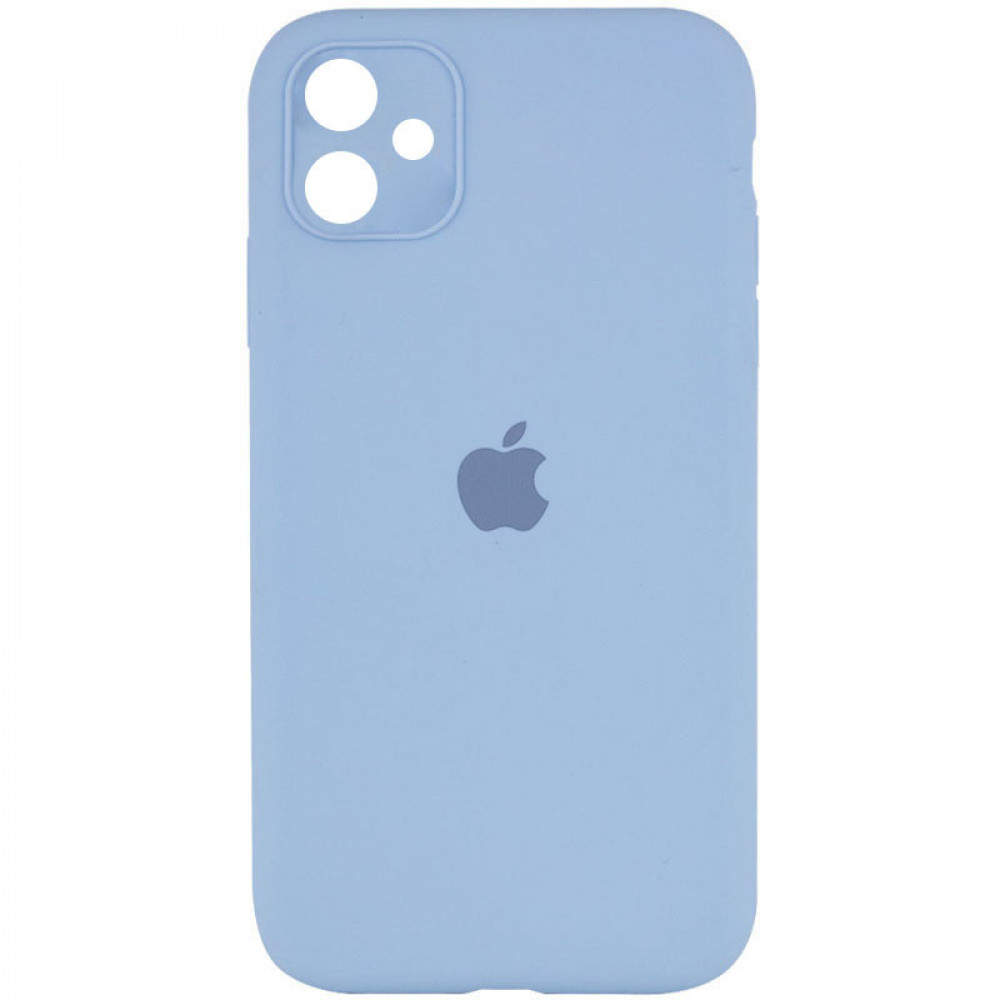 Original Silicone Case with protective camera iPhone 15 Pro Max — Lilac (5)