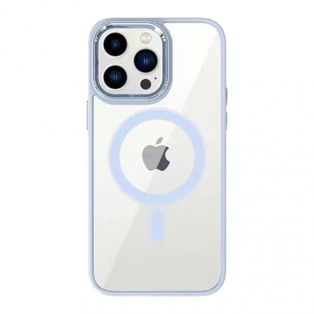 Color Clear Case with MagSafe iPhone 14 Plus — Sierra Blue