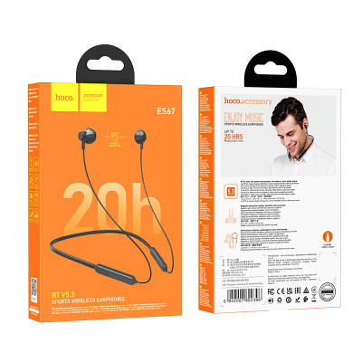 Купить Bluetooth Earphones Hoco ES67 &mdash; Black Ц-000077395 - KMT5